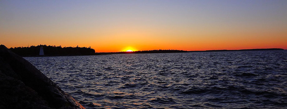 "Sun Set at The Gap"